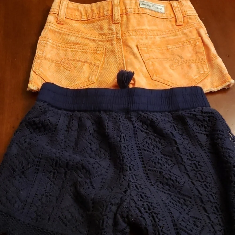 Justice Premium & Wonder Nation Shorts 6-6x EUC